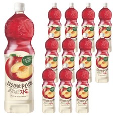 자연은 자두 음료, 12개, 1.5L