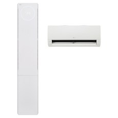 LG전자 인버터 62.6㎡(19평) + 18.7㎡(6평) 휘센 AI 오브제컬렉션 뷰2 2 in 1 에어컨 1시리즈 실내기 방문설치, FQ19FU1ED2M, 매립배관형