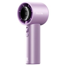 지수라이프 캠핑 손 미니 무선 휴대용 선풍기, Pro1S, 애쉬 라벤더
