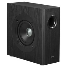 에디파이어 T5S 서브우퍼 고출력 중저음 액티브 스피커 70W 220mm, 블랙, EDF100100
