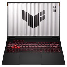 에이수스 2026 TUF 게이밍 A16 라이젠9 라이젠 8000 시리즈 지포스 RTX 5060, 예거 그레이, FA608PM-TS132, 3TB, 32GB, Free DOS(윈도우 미설치)
