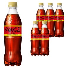 코카콜라 제로 펫, 6개, 500ml