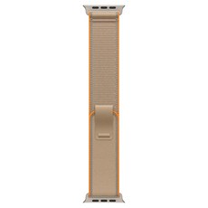 애플워치 트레일 루프, 샌드 / 내추럴 티타늄, 49mm, S/M