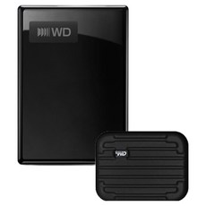WD My Passport USB C 외장하드 전용파우치, 4TB, BLACK