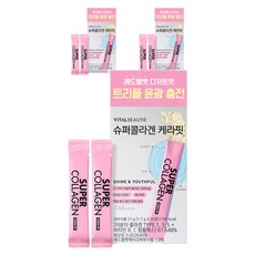 바이탈뷰티 슈퍼콜라겐 케라핏 30p, 51g, 3개