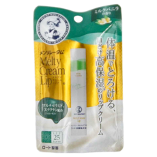 曼秀雷敦 Melty Cream Lip 深層乳霜護唇膏 牛奶香草 SPF25 PA+++ 護唇 保濕, 2.4g, 1支