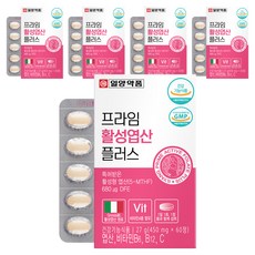 IL-YANG 一洋藥品 活性葉酸Plus錠 27g, 60顆, 5盒
