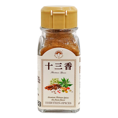 新光洋菜 十三香 全素 調味料 (小茴、丁香、八角、肉桂等), 25g, 1瓶