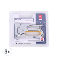 델리 메탈 태커 ET35011, 실버, 3개