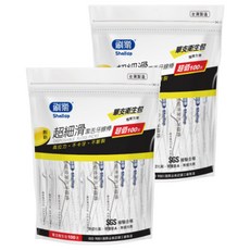 Shallop 刷樂 超細滑潔舌牙線棒衛生包, 100支, 2包