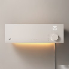 루메나 벽걸이 온풍기, 크림화이트, WARMER FRAME