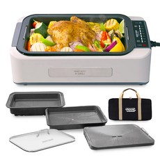 SMART BERRY K Grill烤盤本體+專用烤盤 3種+專用蓋子+電源線+專用收納包, SBG-K01