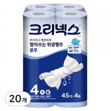 크리넥스 빨아쓰는 위생행주 블루, 45매, 20개