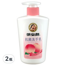 依必朗抗菌洗手乳，添加Chlorhexidine抗菌配方，蜜桃香，350ml, 2瓶