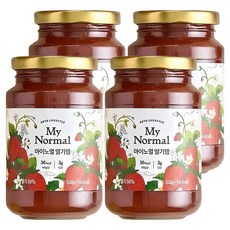 마이노멀 저칼로리 딸기잼, 320g, 4개