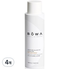 BOWA 시그니처 유분기제거 프리왁스 스프레이, 4개, 100ml