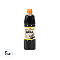 첫맛 모밀소스, 5개, 1.05kg