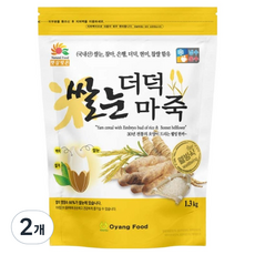햇살빚은 쌀눈 더덕 마죽, 1.3kg, 2개