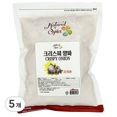 내츄럴스파이스 크리스피양파, 5개, 400g