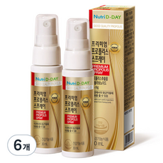 뉴트리디데이 프리미엄 프로폴리스 스프레이, 30ml, 6개