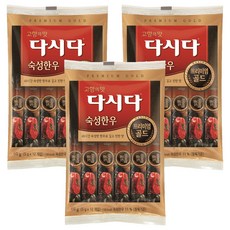 다시다 프리미엄골드 숙성한우12p, 60g, 3개