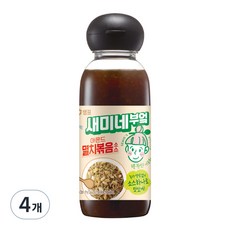 새미네부엌 아몬드 멸치볶음소스, 4개, 300ml