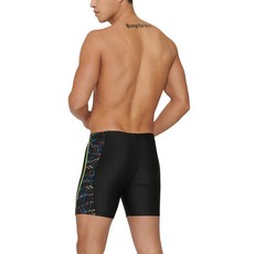 quaro 男款大尺碼3分泳褲 QRM308