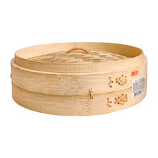 8寸蒸籠蓋, 天然竹鋁材質，耐熱溫度0~100度，蒸籠能吸收水氣保溫持久，供重複性使用, 1個