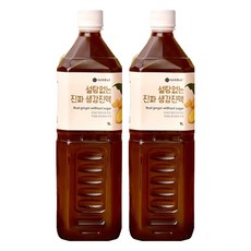 이제부터 설탕없는 진짜 생강진액, 1L, 1개입, 2개
