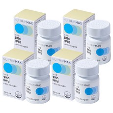 Nu-Trip 左旋茶胺酸錠, 30顆, 4罐