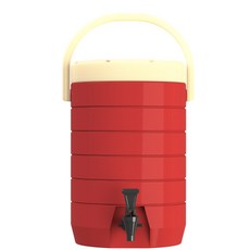 WORTH IT 渥思 不鏽鋼內膽保溫茶桶, 17公升, 型號 WT310-17-R, 櫻桃紅, 17L, 1個