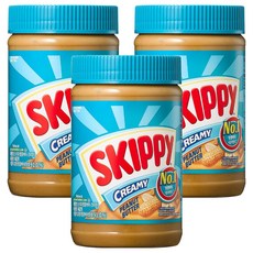 스키피 땅콩버터 크리미, 462g, 3개