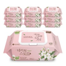 네이처스토리 오리지널 물티슈 캡형, 100개입, 10개
