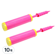 PARTYSHOW 手壓空氣注入器, 粉色, 10個