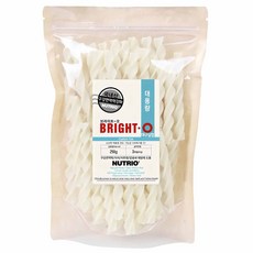 뉴트리오 강아지 브라이트오 덴탈껌, 대구살, 250g, 1개 대구살껌맛, 1개입