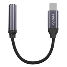 yesido Lightning 轉 3.5mm 音頻轉接線 YAU21, 1條