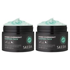 SKEDA 補水睡眠面膜霜, 100ml, 2個