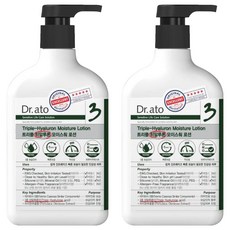 닥터아토 트리플 히알루론 모이스춰 로션, 310ml, 2개