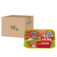 同榮 特選燒鰻罐頭, 100g, 18罐