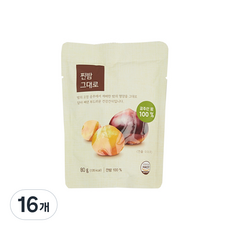 ORGA 찐밤 그대로 맛밤, 80g, 16개