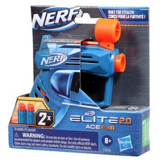 NERF 樂活打擊 菁英系列 2.0 王牌小掌心雷 SD-1 射擊器，內含2個飛鏢, 1組