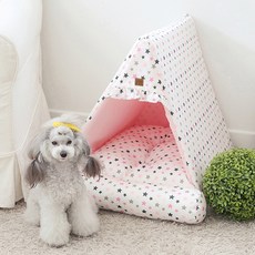 로하스펫 반려동물 스타 삼각하우스, 별 핑크