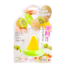 SHIMOMURA 下村工業 Fru-Veggie 奇異果剝皮器, 調理食物輕鬆簡便, 去皮方便食用快捷, 小巧設計易於收納, 1個