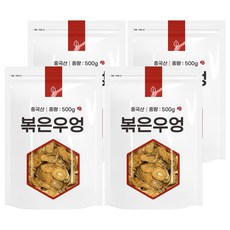 자연초 볶음우엉, 500g, 4개, 1개입