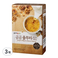 곰곰 율무차 호두와 아몬드, 18g, 50개입, 3개