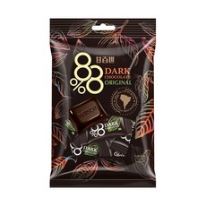 甘百世 88% 黑巧克力，精選頂級可可原豆研磨，香氣濃郁，甘烈香醇, 70g, 1袋