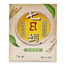 Dr.C Biotech 家家生醫 七日孅 玄米煎茶, 4克/包, 7包/盒, 4g, 1盒