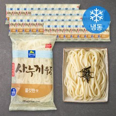 면사랑 프리미엄 사누끼우동 쫄깃한맛 (냉동), 230g, 40개