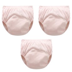 조이멀티 아동용 펀칭 단색파스텔 배변훈련팬티, 핑크, 1세트