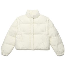 로라로라 여성용 DETACHABLE PUFFER SHORT PADDING